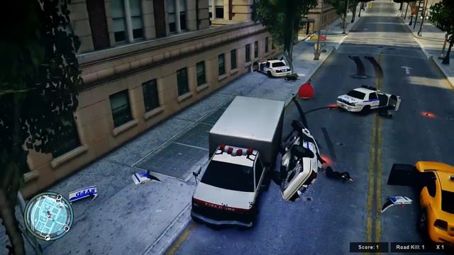 Angry Birds Cause Chaos in Liberty City - GTA IV смотреть онлайн