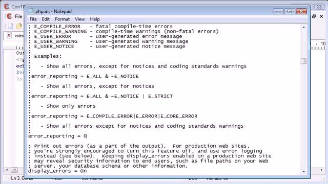 PHP Tutorial 15 - More on Error Reporting смотреть онлайн