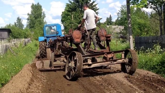 Прицепной автогрейдер (Слудицы) смотреть онлайн