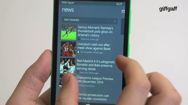 Sony Xperia E3 vs Microsoft Lumia 535 | giffgaff смотреть онлайн