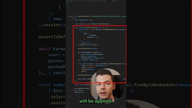 How to Do Database Transactions With Mongoose ? смотреть онлайн
