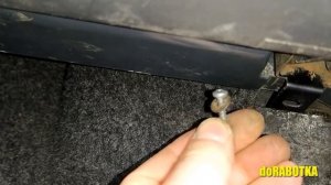 Бардачок ВАЗ 2110-12 плохо закрывается. Что делать? Как разобрать бардачок?  doRABOTKA