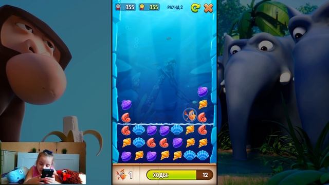 МОЙ ГОВОРЯЩИЙ ХЭНК - Говорящий Том и Друзья - Веселый Мультик игра для детей My Talking Hank смотреть онлайн