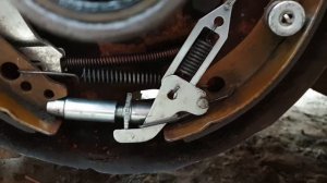 Установка колодок на погрузчик Тойота 7