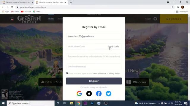 How to Create Genshin Impact Account - Sign Up Mihoyo 2021 смотреть онлайн