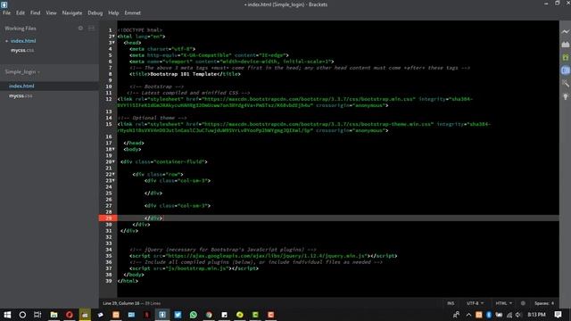 How to Create a simple log In form with bootstrap 3 -Kenya смотреть онлайн