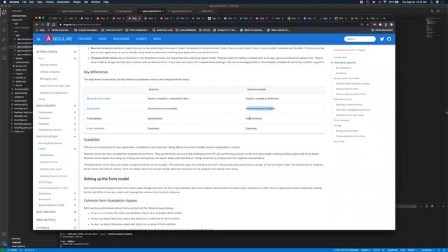 Angular Template Driven Forms vs Reactive Forms смотреть онлайн