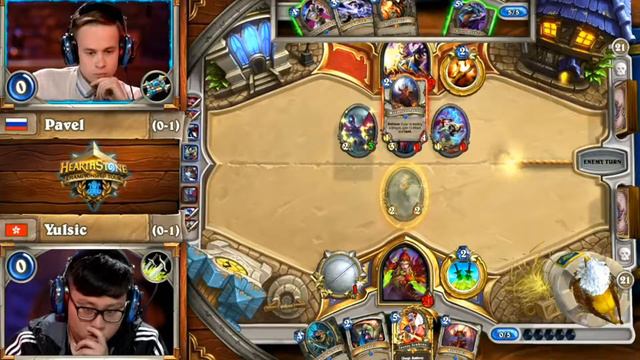 Hearthstone Winter Championship - Pavel & Yulsic 24.03.17 (1) смотреть онлайн