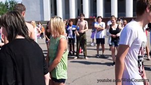 Целующийся город на ВДНХ в Москве – webcounters