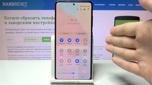 Автоповорот экрана на Samsung Galaxy A51 / ОТКЛЮЧЕНИЕ смотреть онлайн