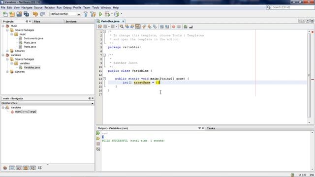 Java Tutorial 4.1: Arrays Java Jdk 7 смотреть онлайн
