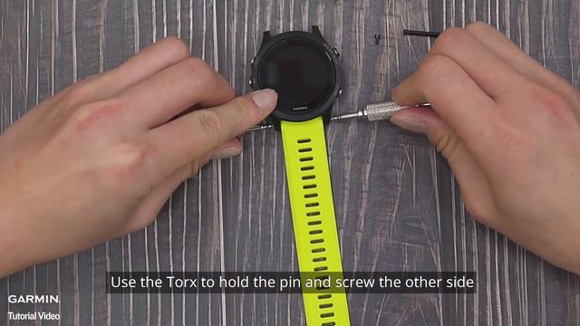 Tutorial - Forerunner 935: How to Replace Your Watch Band смотреть онлайн