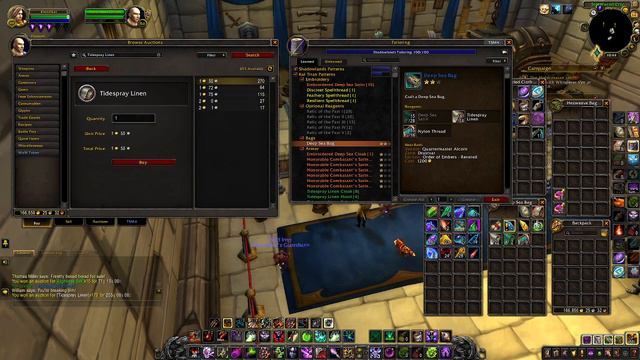 Tailoring Bag Flip to Print Gold - World of Warcraft Shadowlands Gold Making Guides смотреть онлайн