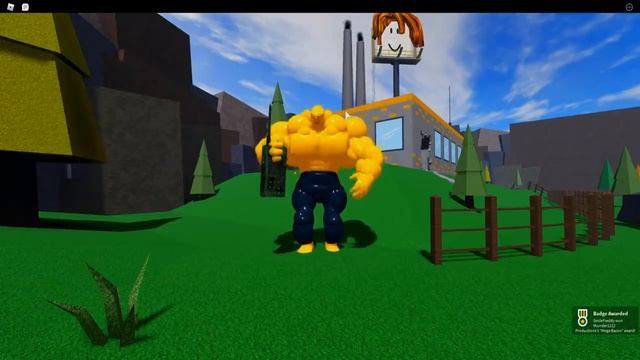 БОСС БЕКОН ПРОТИВ НУБА КАЧКА в Симулятор качка Mega Noob Simulator Roblox смотреть онлайн