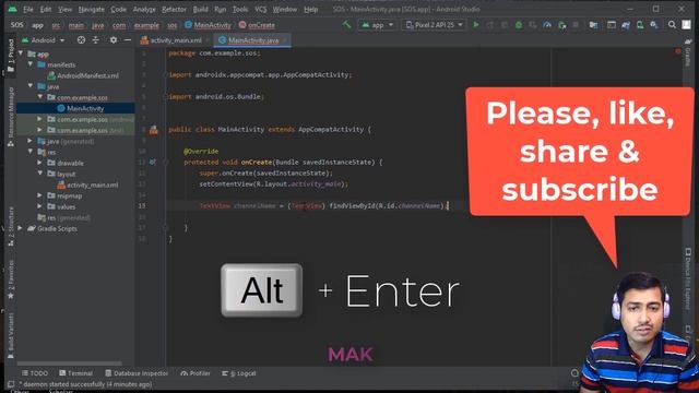 Android Studio Tutorial How to Enable Auto Import from Settings | How to Use Auto Import Options? смотреть онлайн