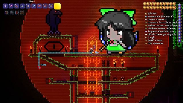 Terraria Master ► Núcleo Solar Pronto, Frasco Tóxico e Motosserra! #135 смотреть онлайн