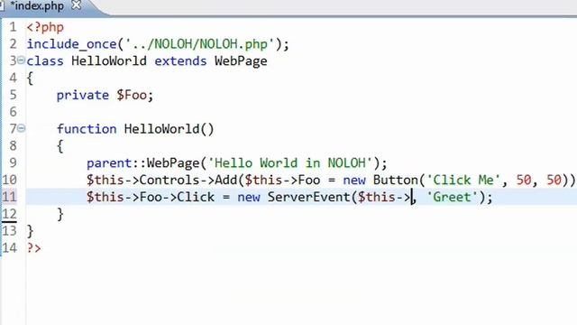 NOLOH PHP Framework: Part 7/7 (recap) - Events - Review смотреть онлайн
