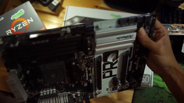 UNBOXING AND REVIEW RYZEN 5 1600 + ASROCK B350 PRO4 INDONESIA #1 смотреть онлайн