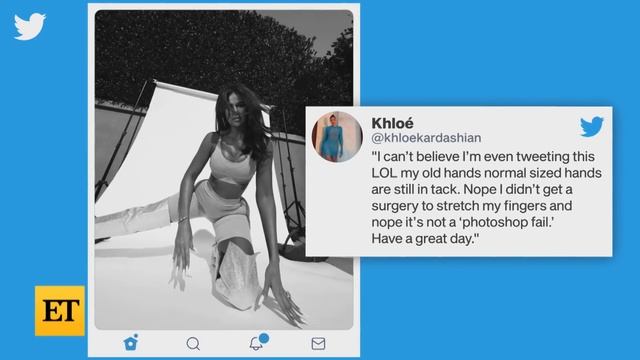 Khloe Kardashian CLAPS BACK at Latest Claims of Photoshop Fail смотреть онлайн