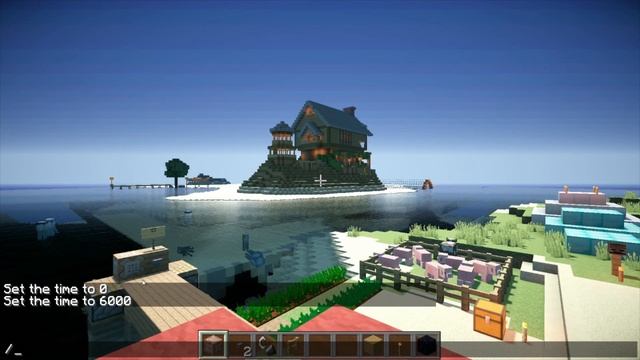 Minecraft 1.4.2: Sonic Ether's Unbelievable Shaders Mod (previously 1.4) смотреть онлайн