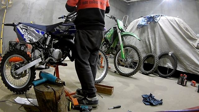 Стоимость восстановления и обслуживания кроссового мотоцикла YAMAHA YZ. AVER's GARAGE смотреть онлайн
