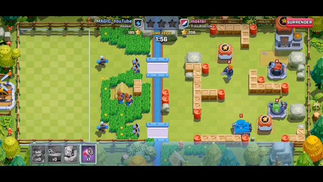 АПНУЛ 200 ЗВЕЗД В НОВОЙ ИГРЕ ОТ SUPERCELL! | Rush Wars смотреть онлайн