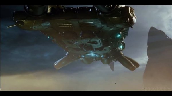 Humanity Encounter Hostile Alien Race New Galaxy-Spaceships Space Battle Scenes