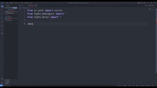 Create Desktop Application with Table - Python PyQT6