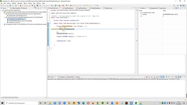 Java Concurrency (Threads - Synchronized - AtomicBoolean - Volatile) смотреть онлайн