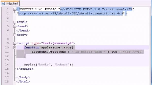 Beginner JavaScript Tutorial 8 Functions with Multiple Parameters