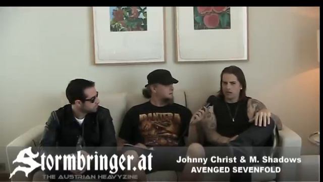 AVENGED SEVENFOLD Interview 2013 смотреть онлайн