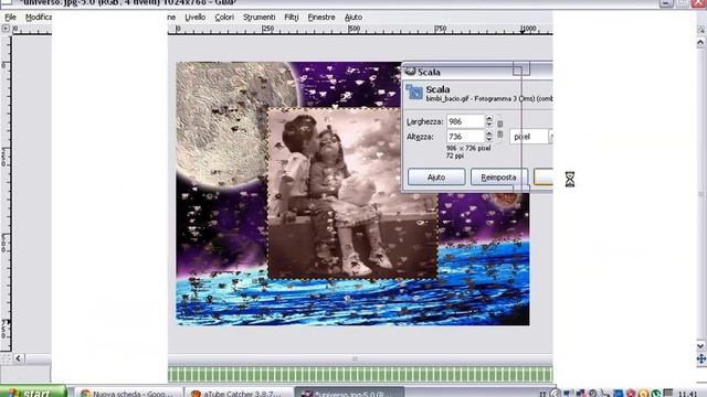 TUTORIAL: Come cambiare lo sfondo ad un immagine con gimp 2.6 (Pt.1) смотреть онлайн