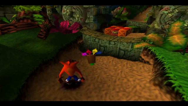 Прохождение Crash Bandicoot 1 - Босс Там-Там и Катящиеся камни (6) (PS1) смотреть онлайн
