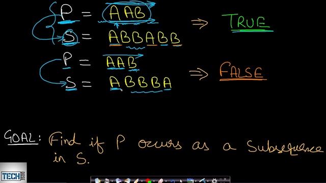 Pattern Matching | Dynamic Programming | LCS смотреть онлайн