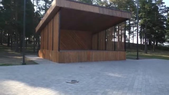 В поселке Сясьстрой благоустраивали реликтовый сосновый бор на уникальной речной дюне Видео 27.08.2 смотреть онлайн