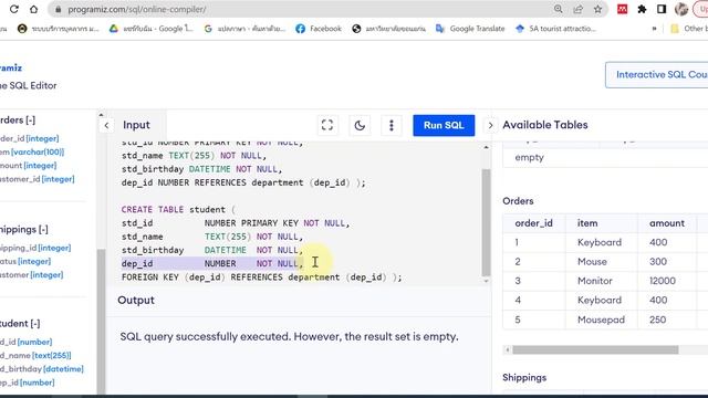 sql unit 1-2 การสร้าง1 ตารางและ การสร้างตารางแบบมีความสัมพันธ์ #SQL #Createtable смотреть онлайн