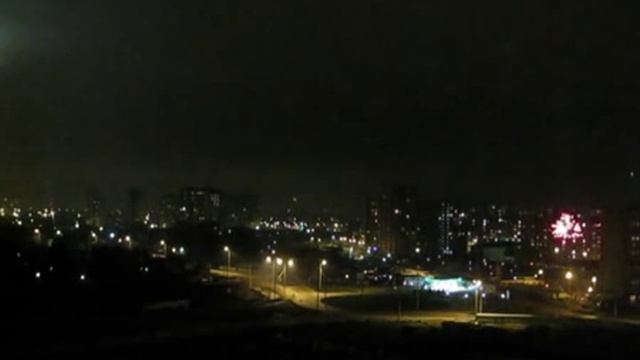 Новогодний салют 2011 в Краснодаре смотреть онлайн