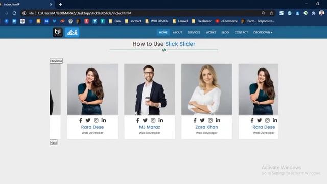 How To Use Slick Slide On Your Website | Slick Slider jQuery Plugin смотреть онлайн