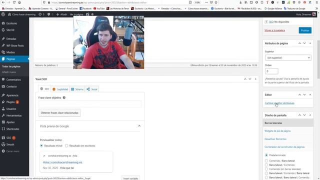 Activar el Editor clásico de Wordpress y combinar con el Editor Gutenberg (Editor de bloques) смотреть онлайн