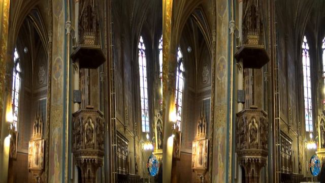 [3D] Basilica of St Peter and St Paul, Prague / Bazilika svatého Petra a Pavla, Vyšehrad, Praha смотреть онлайн
