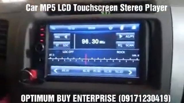 Model 7018B Car MP5 Stereo Player 7" TFT HD Touch screen смотреть онлайн