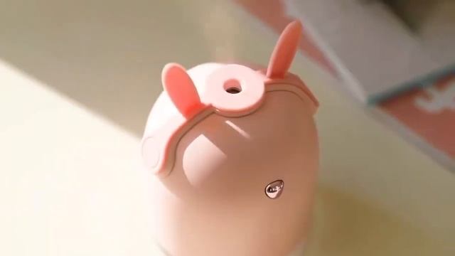 Портативный ультразвуковой увлажнитель воздуха для путешествий 2000 ма/ч, перезаряжаемый милый смотреть онлайн