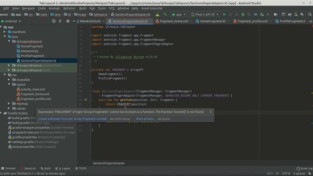 Tutorial Android : Menggunakan TabLayout dan ViewPager смотреть онлайн