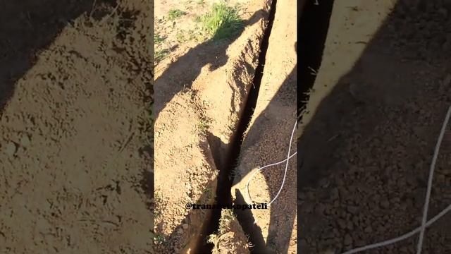Выкопать траншею под водопровод. Пушкино смотреть онлайн