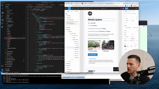 Setting up email templates in a Next.js app with React Email смотреть онлайн