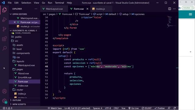 #06 Quasar v.2 - Btn, Formularios, Validaciones y Notify смотреть онлайн