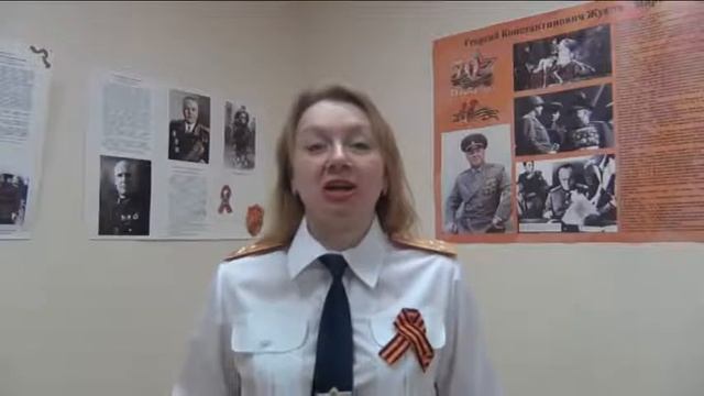 Акция "Калужане о Победе" - Олеся Белова смотреть онлайн