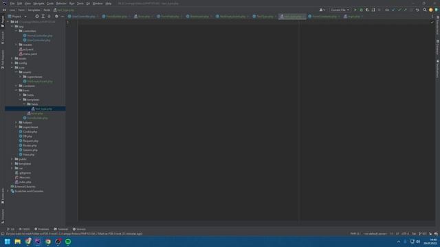 PHP 101 | MVC | E08 - Formbuilder a Asserty [Generování formu pomocí PHP, Ověřování validity formu] смотреть онлайн