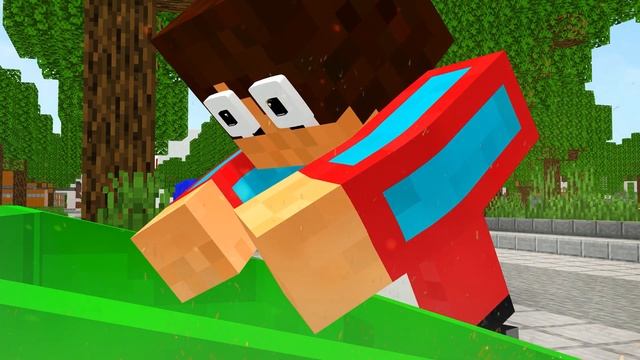 Бедный Компот Бэби против алекс девушка в школе - майнкрафт анимация на русском смотреть онлайн