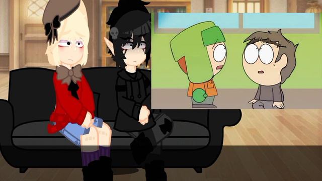 Реакция Пипа и Демиана на себя. [Южный парк/South Park] смотреть онлайн